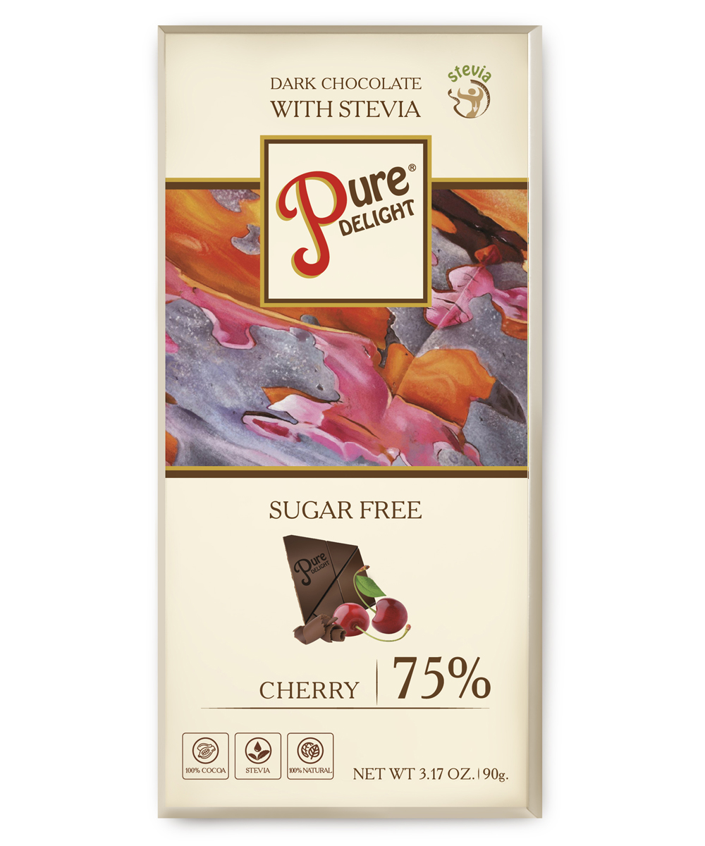 Шоколад чорний «Pure Delight» з вишнею та ацеролою