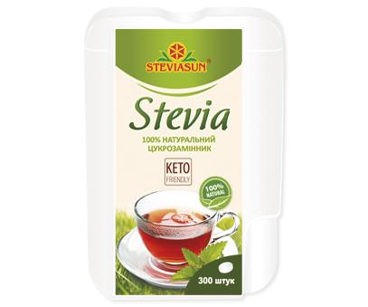 Екстракт стевії «СТЕВІЯСАН» сухий, в таблетках 300 шт
